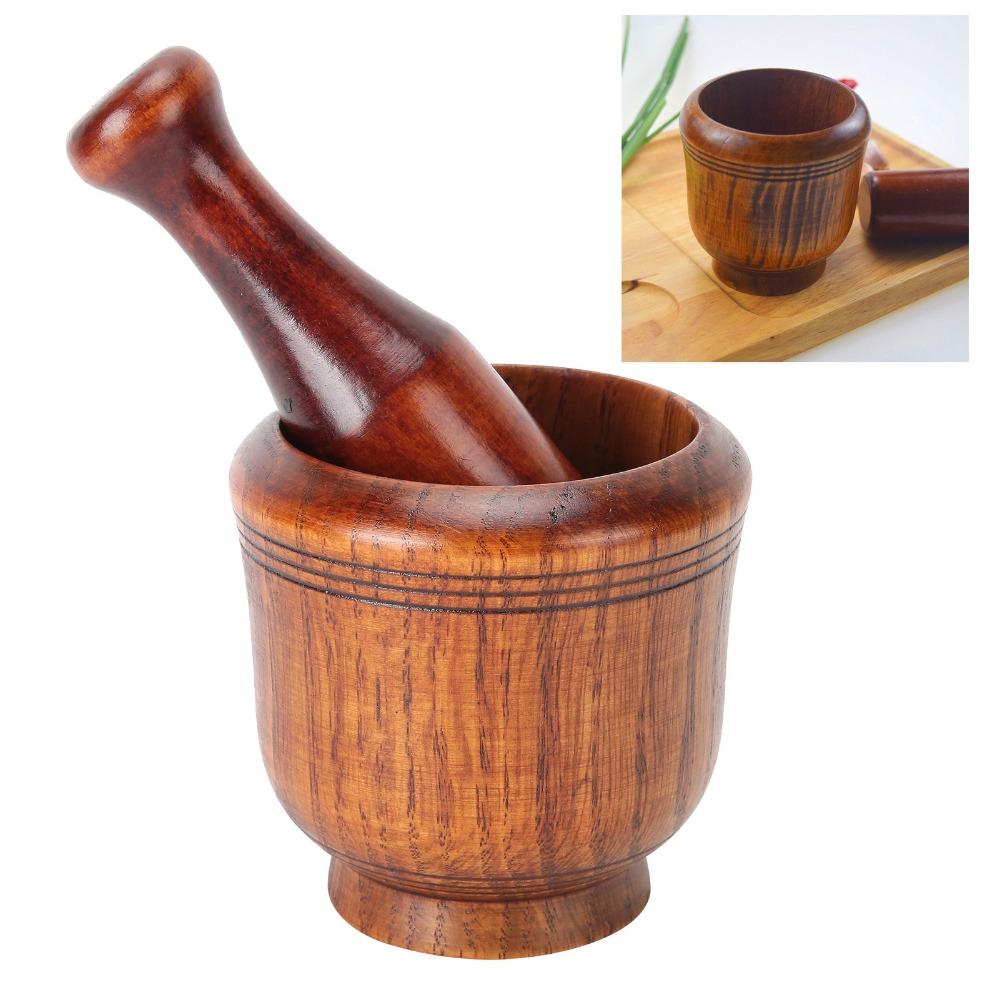 Manual Spice Grinder Traditional Garlic Masher Kitchen Gadgets Grinding Bowl  Fresh Guacamole/Pesto