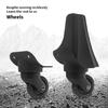 Luggage Wheel Replacement 4Pieces Travel Bags Repair 360 Degree Swivel Casters For Effortless Movement On Trips