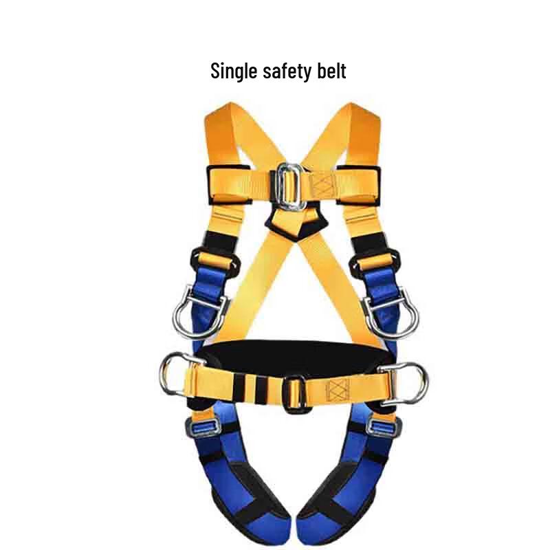 Outdoor Five-Point Fall Protection Safety Harness One Size