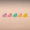Cute Night-luminous Single-layer Cruise Ship Garden Ornaments, Cartoon Transparent Ship Resin Accessories