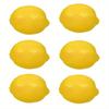 Artificial Yellow Lemon Fake Lemon, Artificial Fruit Home Decoration, Kitchen and Dining Table Cabinet Party Decoration