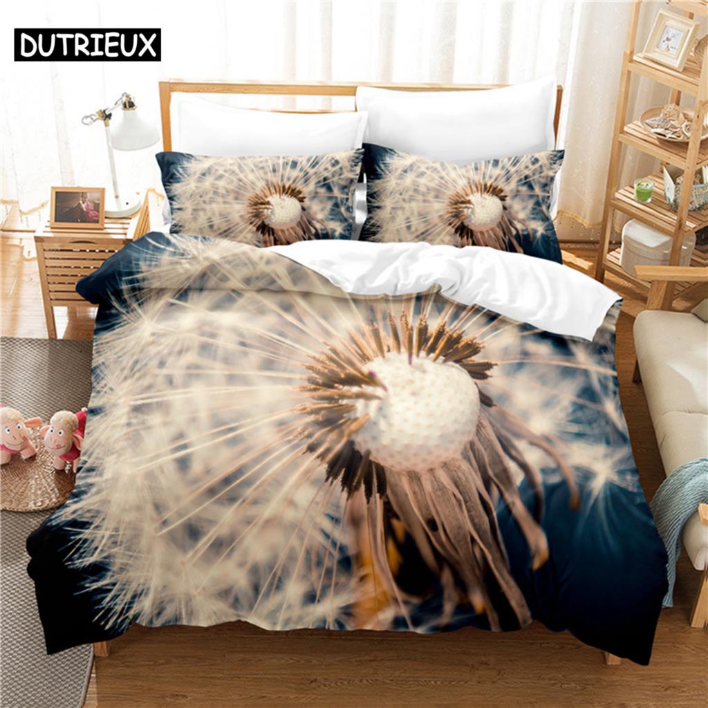 

Постільна білизна з трояндами Набір підодіяльників 3d постільна білизна Цифровий друк Постільна білизна Розмір Квін Набір постільної білизни Модний дизайн (135x200cm)&set