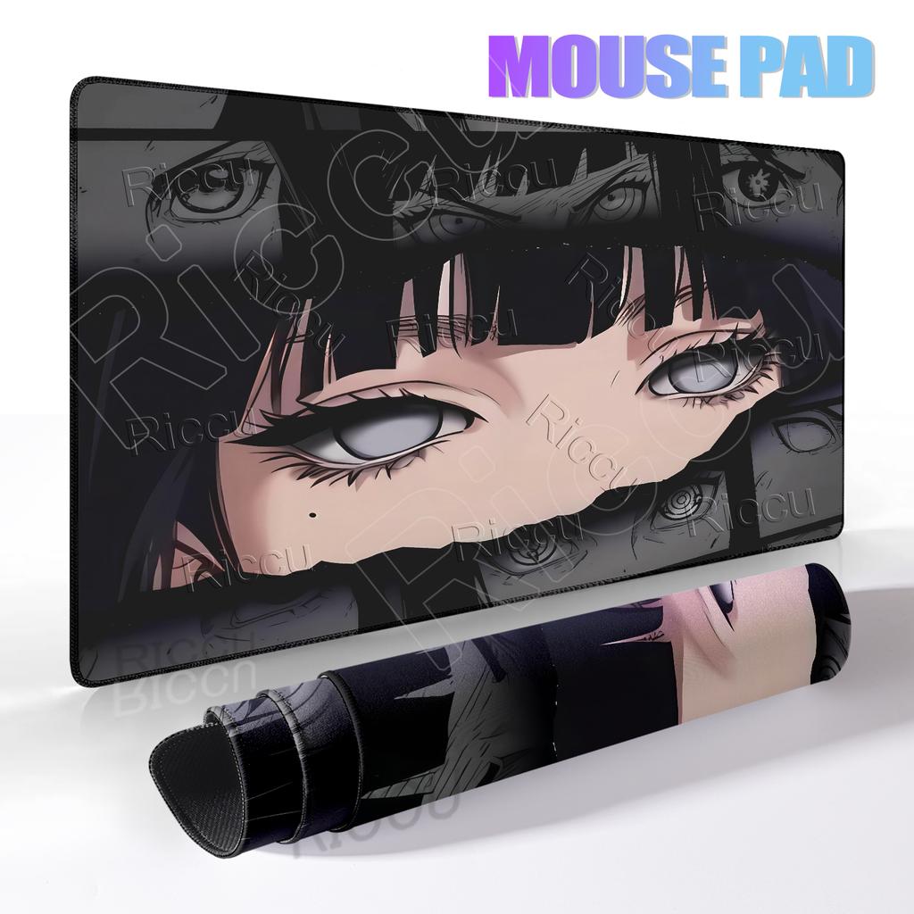 Mousepads Anime Girl Style Aesthetics Mouse Pad Cool Girl PC Offices Tablepads Large Gaming Keyboard Non-slip Desk Table Mats