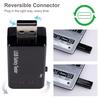 Usb Portable Modes Multimeter Three Detector Dc 51a 30v Amp Black