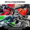 NEW 5D Handle Brake Lever For Honda CB1000 Hornet cb1000Hornet 2025 Motorcycle Aluminum Brake Clutch Levers Handle Control Kit