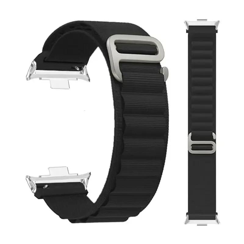 Alpine Nylon Loop Strap for For Xiaomi Redmi Watch 4/5 Adjustable Elastic Bracelet Watchband For Mi Band 8 Pro/9 Pro Accessories