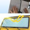 Windshield Sunshade Sun Shade Visor Mat for Jeep Wrangler TJ JK JKU Rubicon Sahara X Sport 1996-2018Windshield Sunshades 1