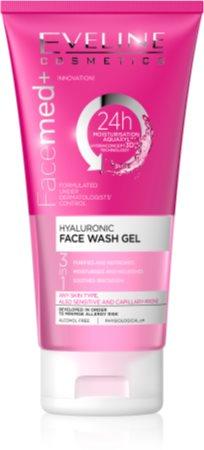 

gel nettoyant 3 en 1 à l acide hyaluronique TU прозрачный