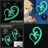Genshin Impact Akasha Cosplay Jewelry Resin Adjustable Glow Earring For Parties And Gifts