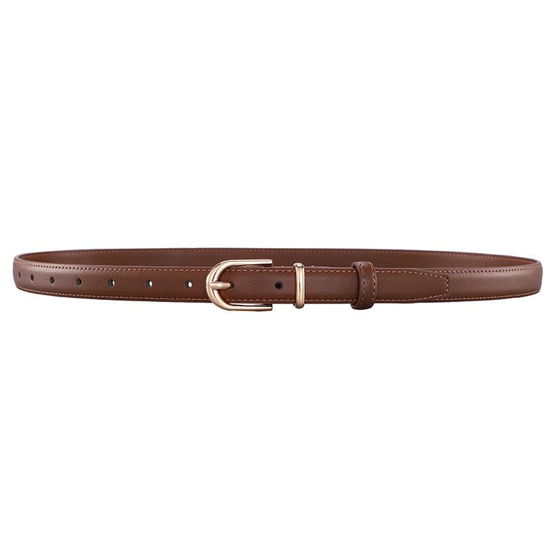 Women's Versatile High-End Fashion Waist Belt - Simple, Casual Style for Jeans