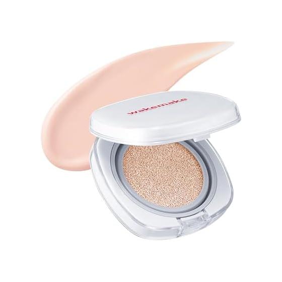 wakemake Seamless Wear Cushion Foundation (22P Rosy Neutral) SPF50+ PA+++ Semi-matte Moisturizing Natural Cover Adherence Lasting power Hard to fall
