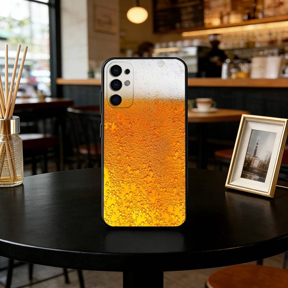 

beer Phone Case For Samsung S25,S24,S21,S22,S23,S30,Ultra,S20,Plus,Fe,Soft Silicone Black Cover Samsung S20plus5G