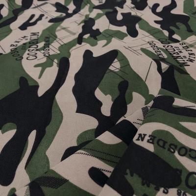 Tissu Gabardine Épais Camouflage ZISIZ
