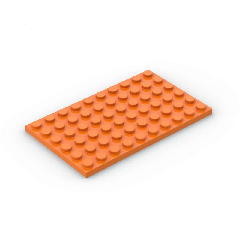 10 stücke DIY Bausteine Dünne Zahlen Bricks 6x10 Punkte 12 Farbe Pädagogisches Kreative Größe Kompatibel Mit 3033 Spielzeug für Kinder