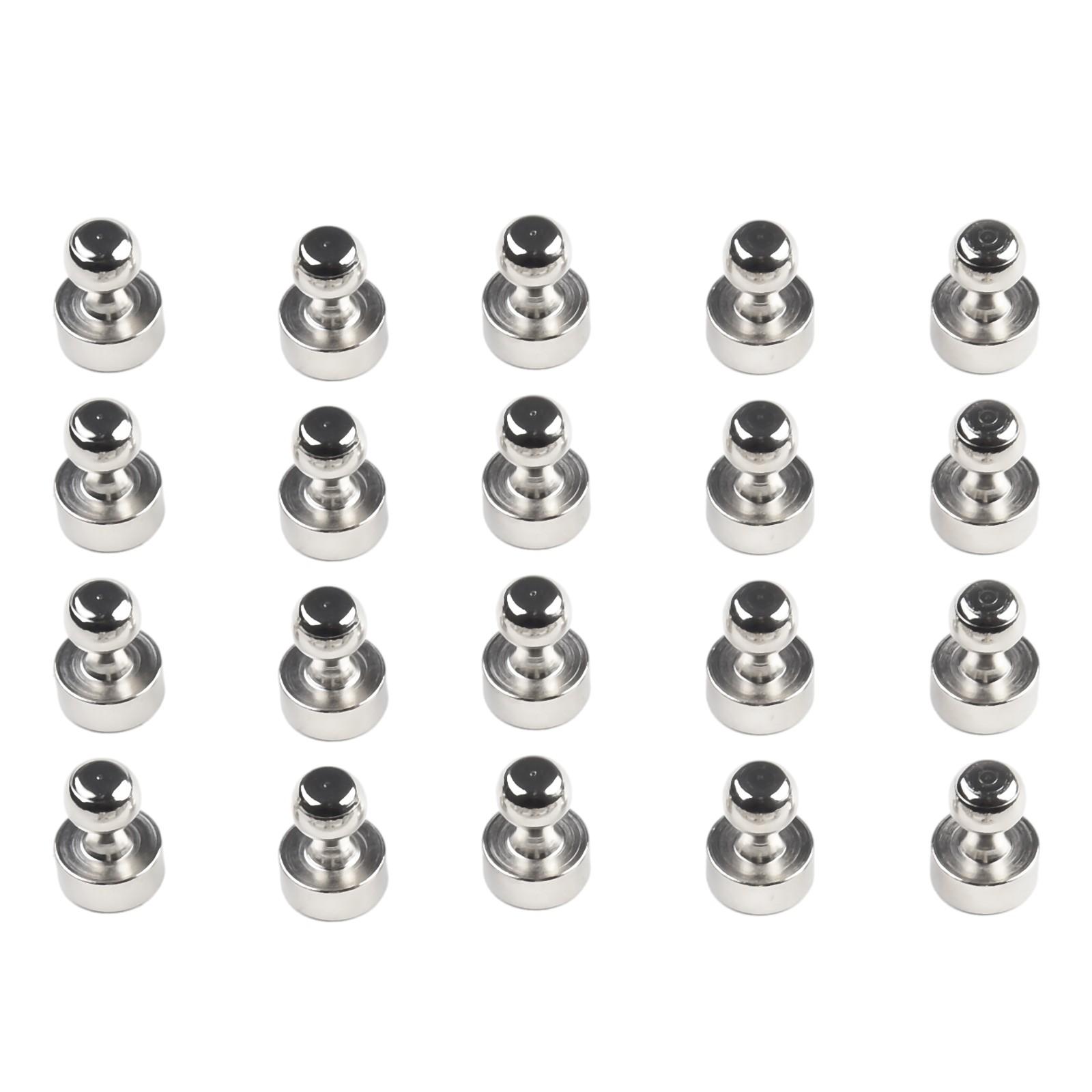 

Home Industry Magnetic Pins Pin Magnet Sliver Super Strong 20pcs