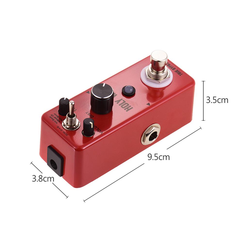 Rowin HOLY WAR Analog Ağır Metal Distorsiyon Gitar Efekt Pedalı 3 Çalışma Modu Alüminyum Alaşımlı Gövde Gerçek Bypass