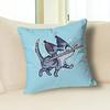 Novel W-Warriors C-Cats Throw Pillow Case Decoration Bed Custom Square Pillowcase Pad Cover