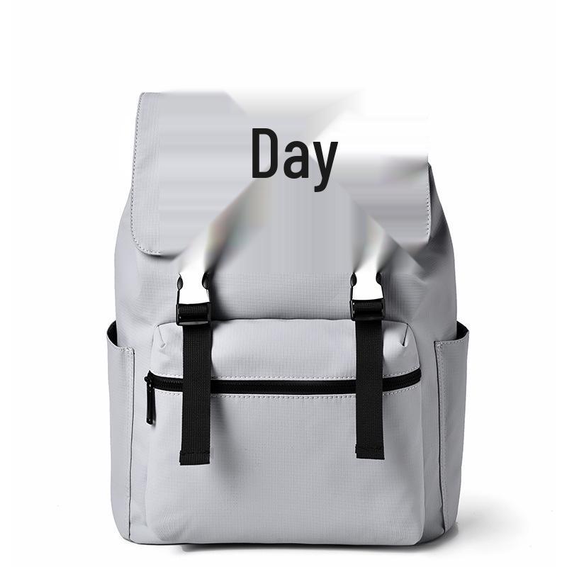 Unisex Minimalist Commuting Backpack with Custom Logo, High School Ready