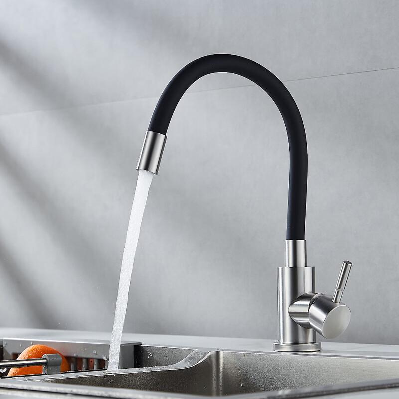Stainless Steel Universal Rotating Kitchen Faucet