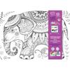 Elephant Mat, a Colorful and Erasable Creative Space Without the Mess