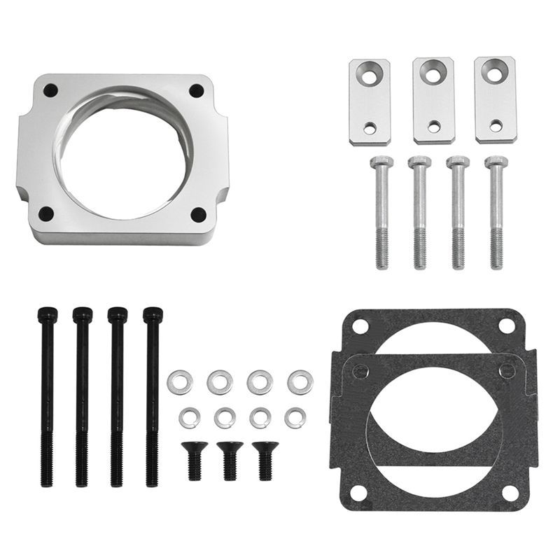 A65P-Car Throttle Body Spacer Kit For Ford F150 Mustang Expedition Lincoln 4.6L 5.4L1992-2011