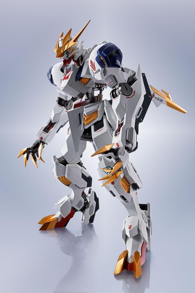 TAMASHII NATIONS METAL ROBOT SPIRITS Mobile Suit Gundam Orphans Gundam Barbatos Lupus Rex 150mm ABS PVC Metal Painted Action Figure Iron-Blooded <SIDE