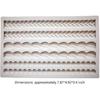 Silicone Pie Crust Mold Impression Mat Knit Rope Pearl Border Lace Chain Molds Fondant Cake Decoration Mould Chocolate Cookie Sugar Craft Icing Gum