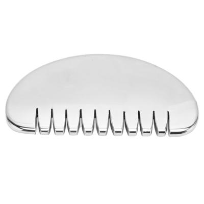 Gua Sha Comb Terahertz Comb Energy Stone Terahertz Guasha Scraping Scalp Comb for Head Massage