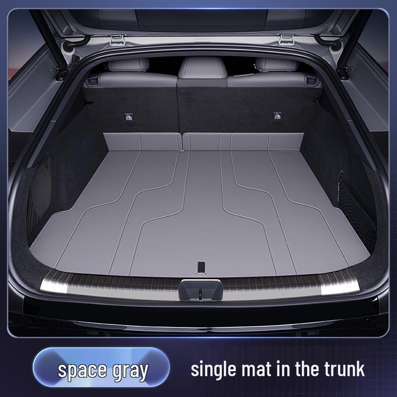 XPeng P7 2025 Trunk Mat - Full Coverage Tail Box Mat for Car Interior Accessories
