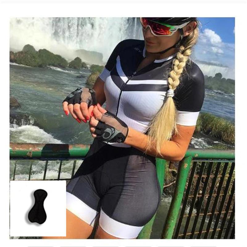 Vlastný priedušný profesionálny cyklistický trisuit Outdoorové športové oblečenie Triatlonová kombinéza Závodný oblek Pro tím Dámsky cyklistický oblek