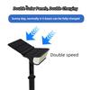 1-2PCS Solar Landscape Spotlights Garden 65LED Solar Pathway Light Outdoor  Dual Solar Panels Wall Lamp Waterproof Porch Garage