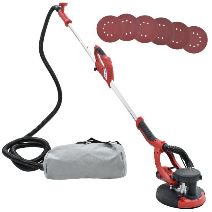 VidaXL Ponceuse pour Cloison Sèche avec Fonction d'Aspiration 750 W Mur Maison 142932