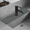 Sink Drain Pad Oil Absorption Splash-proof Drain Easy To Clean Easy Installation Sink Splash Pad Kitchen Supplies