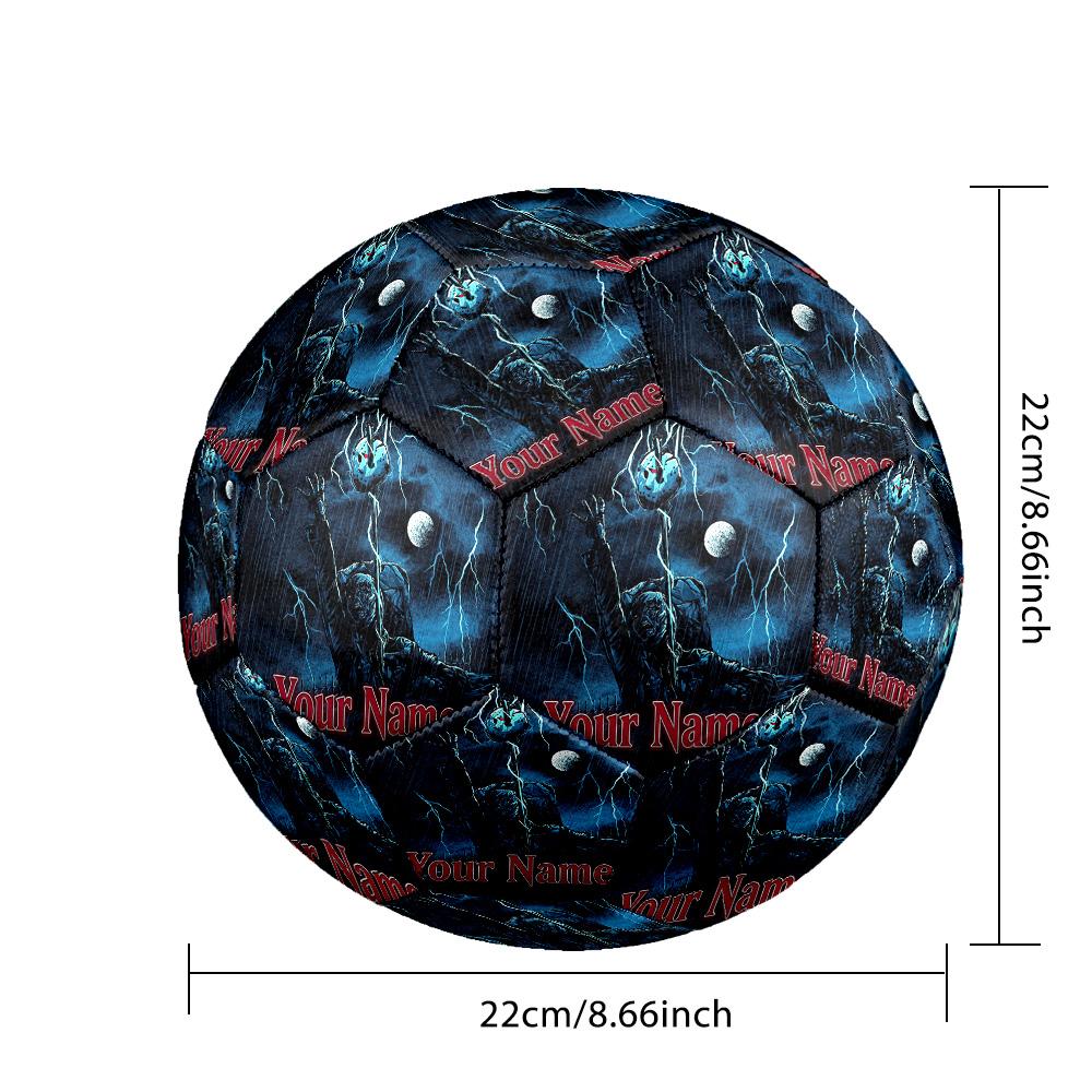 Size 5 FootballFriday the 13th Jason Voorhees Durable PU Soccer Ball for Sports Training Outdoor Competition