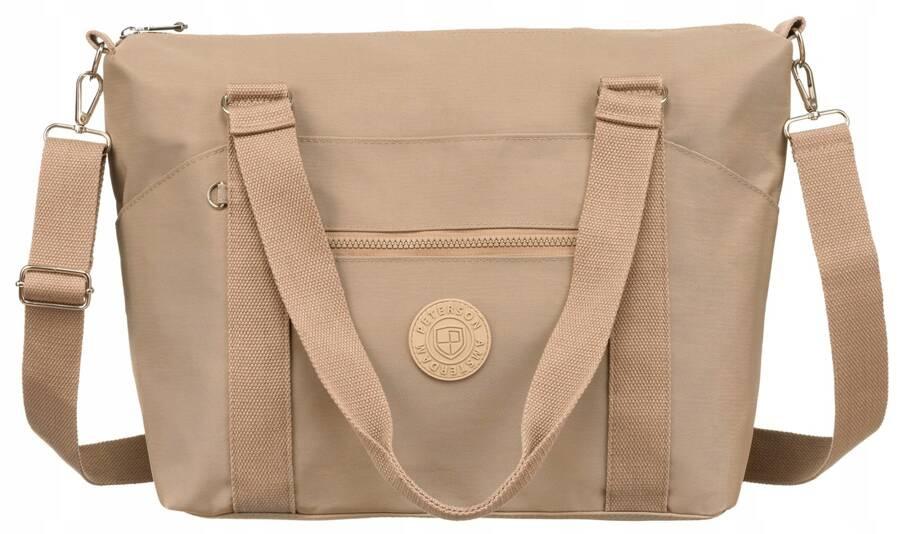 Großer Damen-Shopper aus Nylongewebe - Peterson