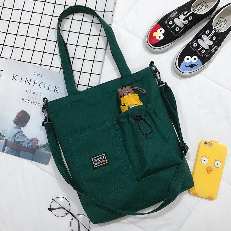 Girls Canvas Women'S Bag Shoulder Crossbody Handbag