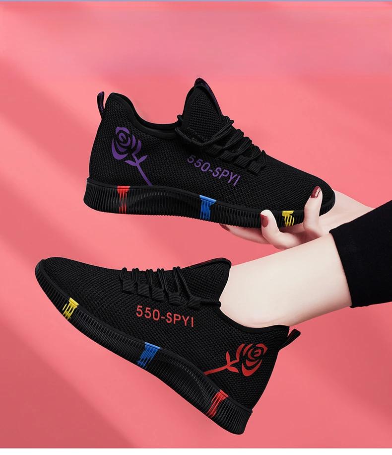 New Korean casual shoes, breathable old Beijing cloth shoes, foreign trade sports shoes, women's fashion single shoes