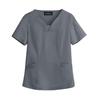 Elastic Quick-Dry Dentist Isolation Gown - Lightweight, Washable Medical Workwear for Summer