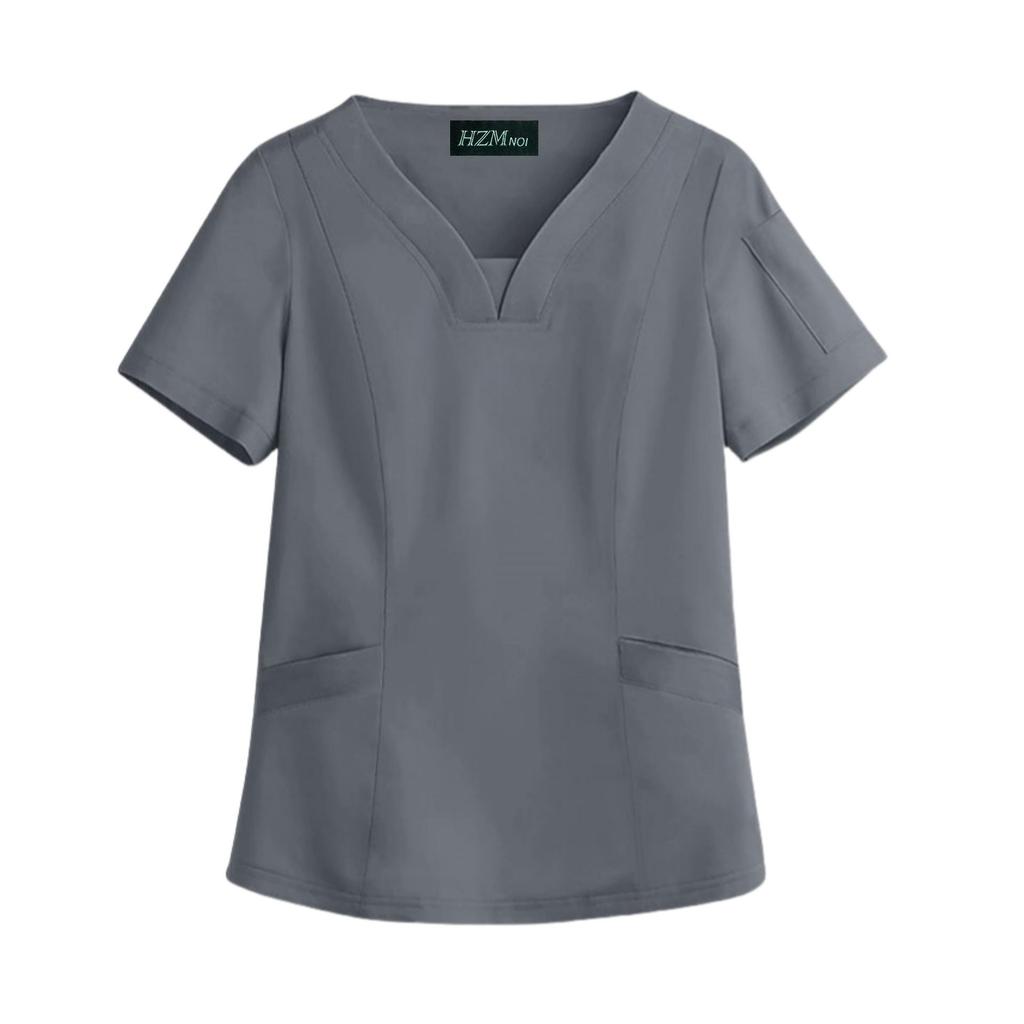 Elastic Quick-Dry Dentist Isolation Gown - Lightweight, Washable Medical Workwear for Summer