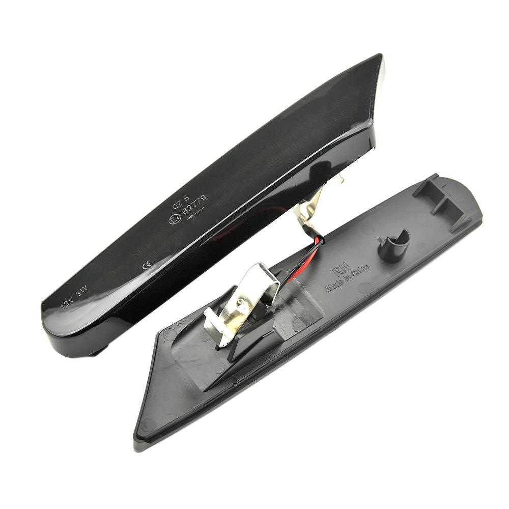 

Fit For Porsche Boxster 986 96-04 2Pcs LED Car Side Marker Sequential Turn Signal Blinker Light Carrera GT2 GT3 Dynamic Amber Smoked Normal Amber