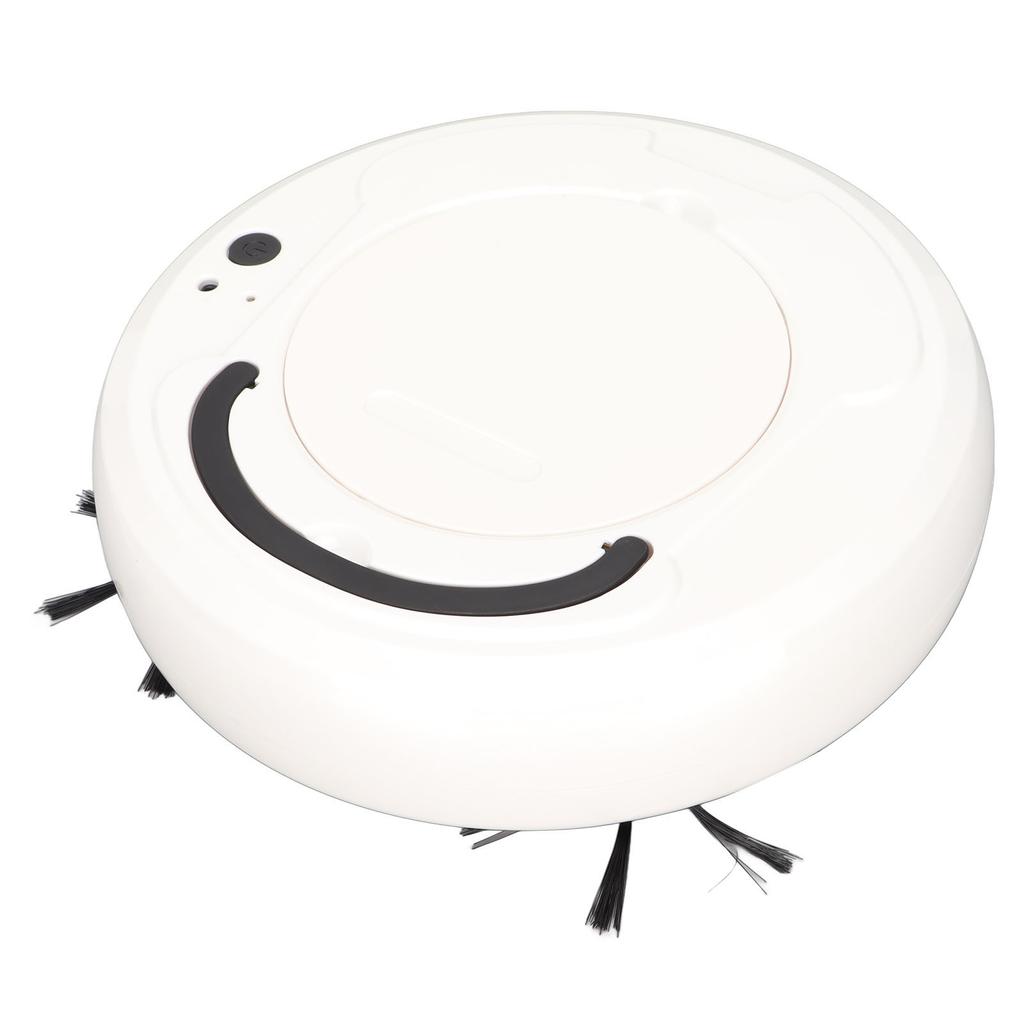Robot Vacuum 1200PA Powerful Suction Cleaning 70 Minutes Quiet Working USB Charging Robotic Vacuum