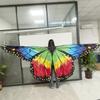 24TE Comfortable Wearable Butterfly Wing with LED Light for Halloween Dance Parties