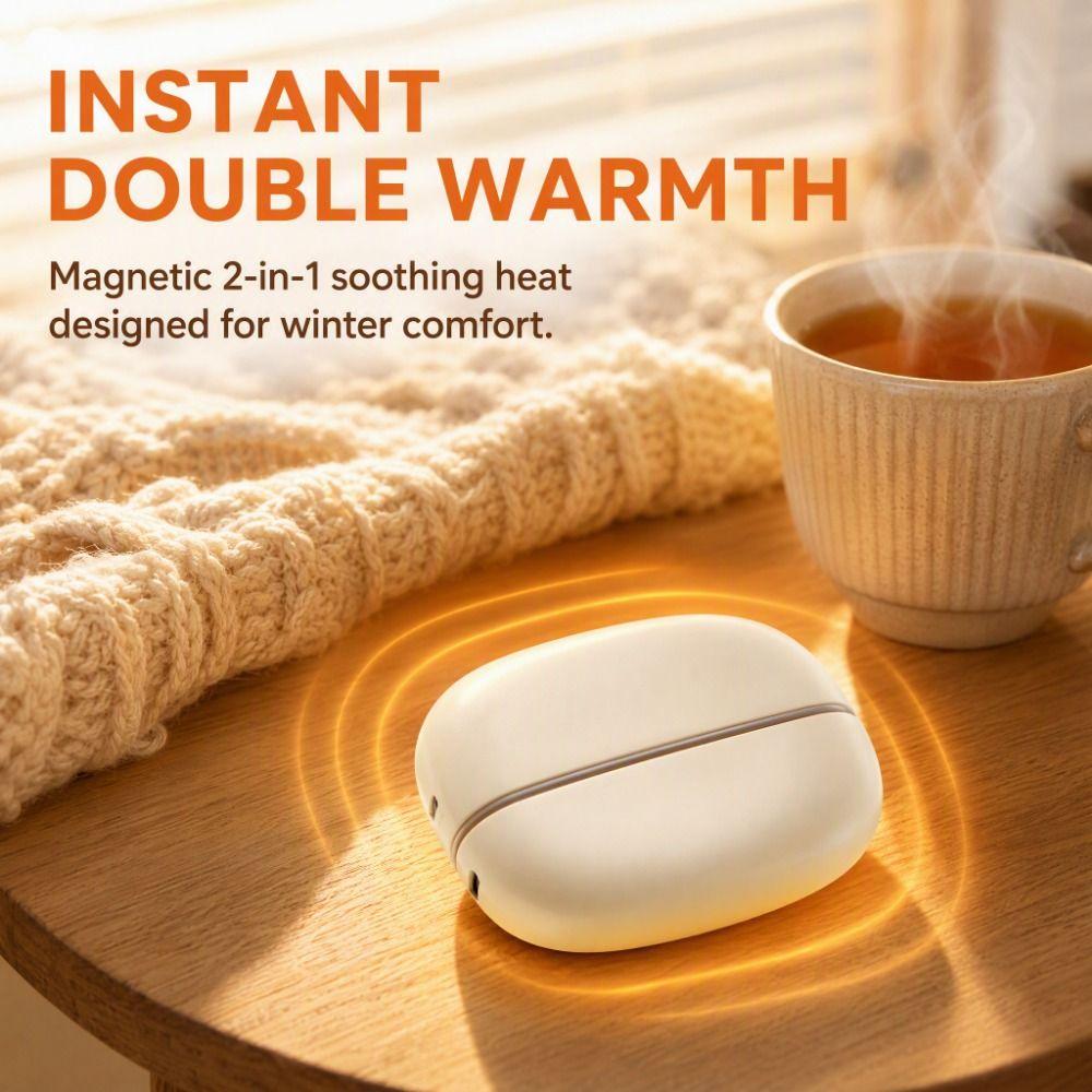 Detachable Magnetic Hand Warmer Portable Pocket Warm Hand Treasure Electric Handwarmer  Winter Use