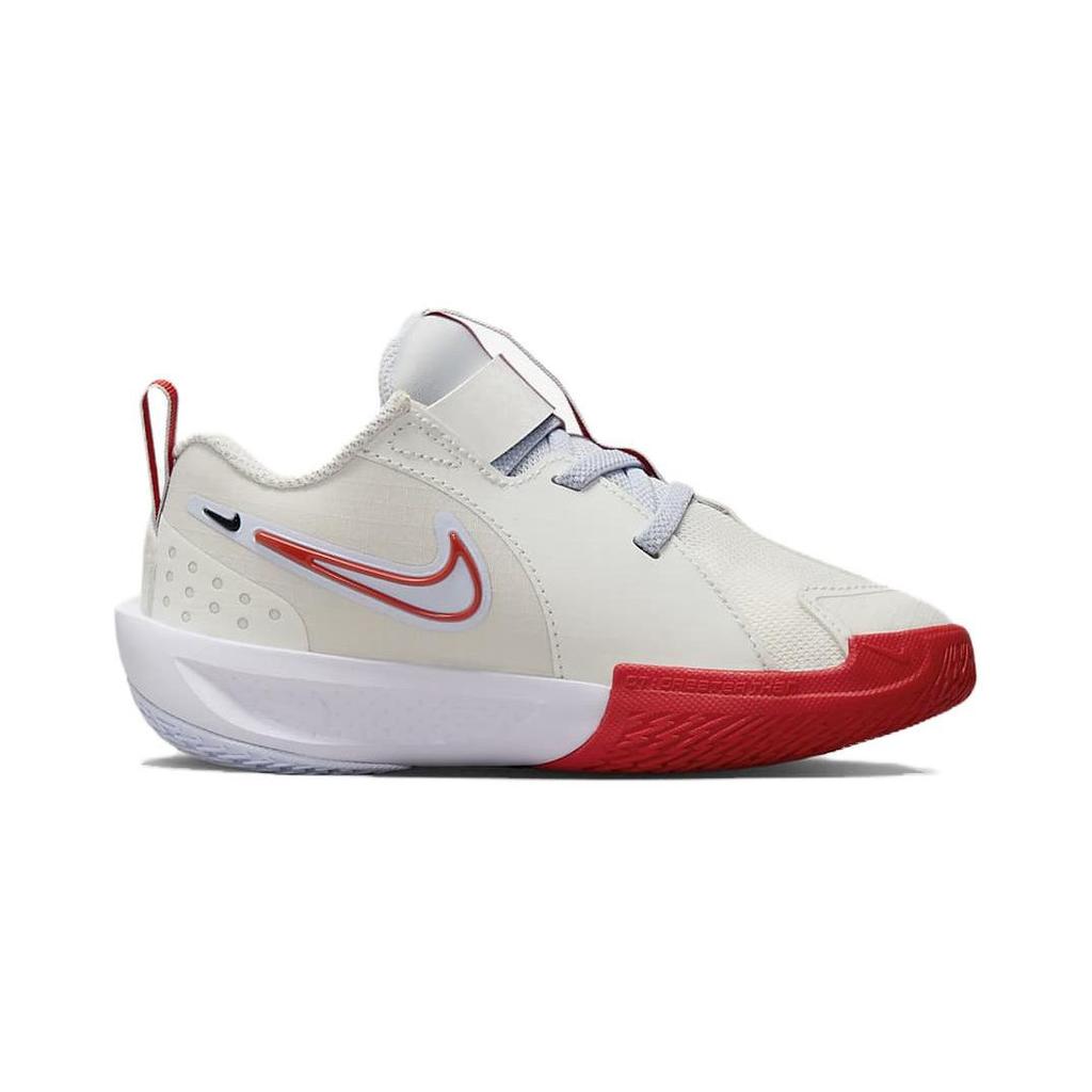 Nike GT Cut 3 PS White Picante Red Kids Sneakers Summit-White Black Football-Grey FD7034-101