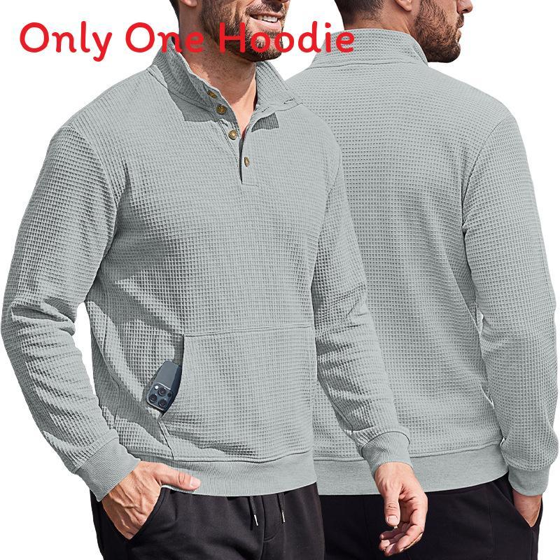 Polyester Long Sleeve Polo Shirt With Stand Collar And 3d Pocket For Casual Urban Men