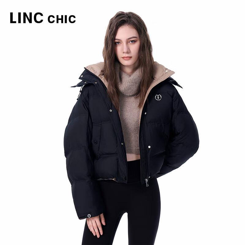 

Jinyujie Women s Short Hooded 90% Duck Down Puffer Jacket M (fits under 145 jin)