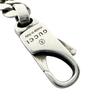 Great GUCCI bracelet Interlocking G Current product Chain Silver AG925 Women 17 Used