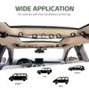 2Pcs 7 Rod Capacity Car Fishing Rod Holder Adjustable Vehicle Fishing Rod Strap  Rear Seats