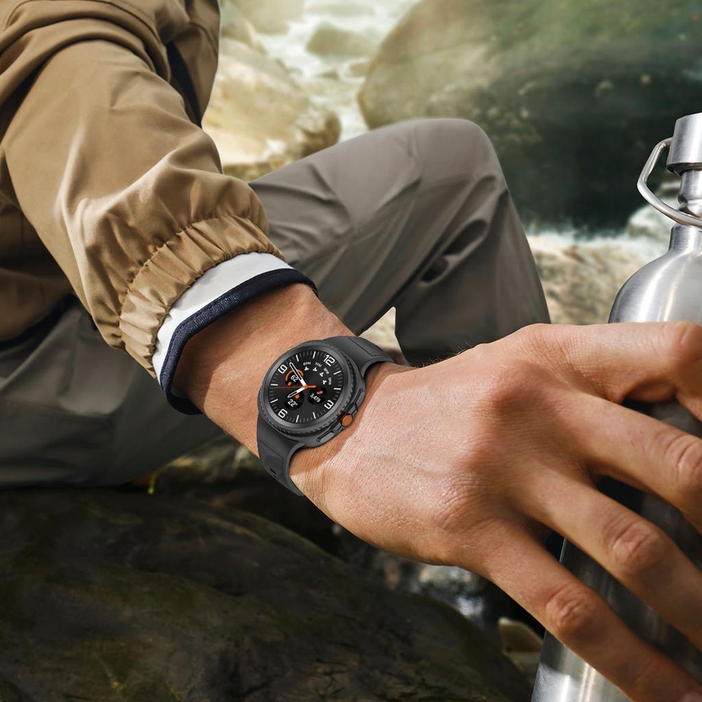 Silicone Band for Samsung Galaxy Watch 8 Smart Band for Galaxy Watch 40/44mm Watch 8 Classic/40 44mm Classic Accessories Strap