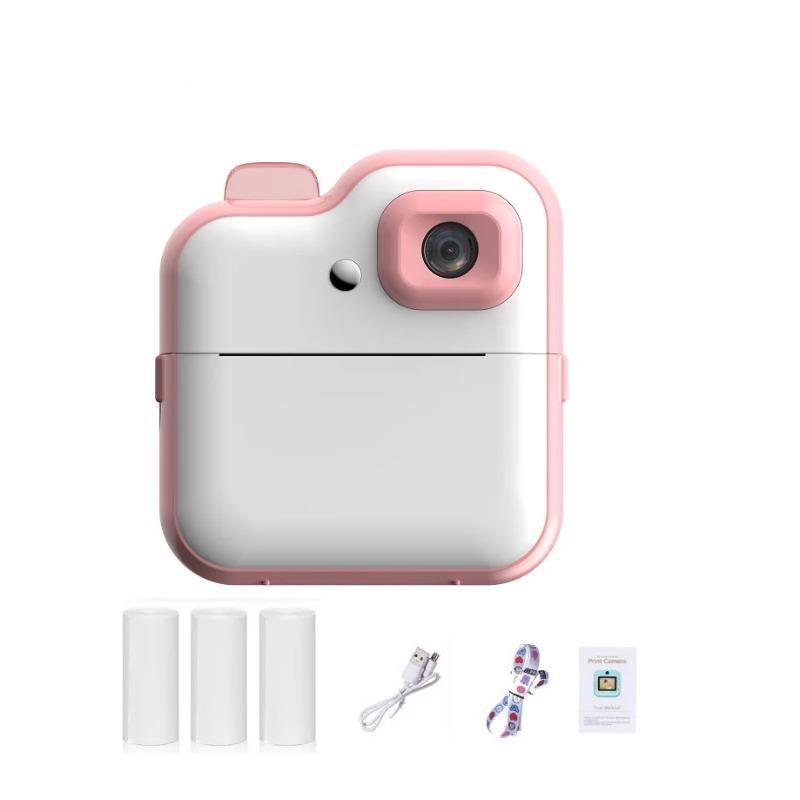 

Детская игрушка-камера с функцией мгновенной печати 1080p HD Детская цифровая камера с функцией мгновенной печати фотографий Видеоигрушки Фотопринтер Игрушки